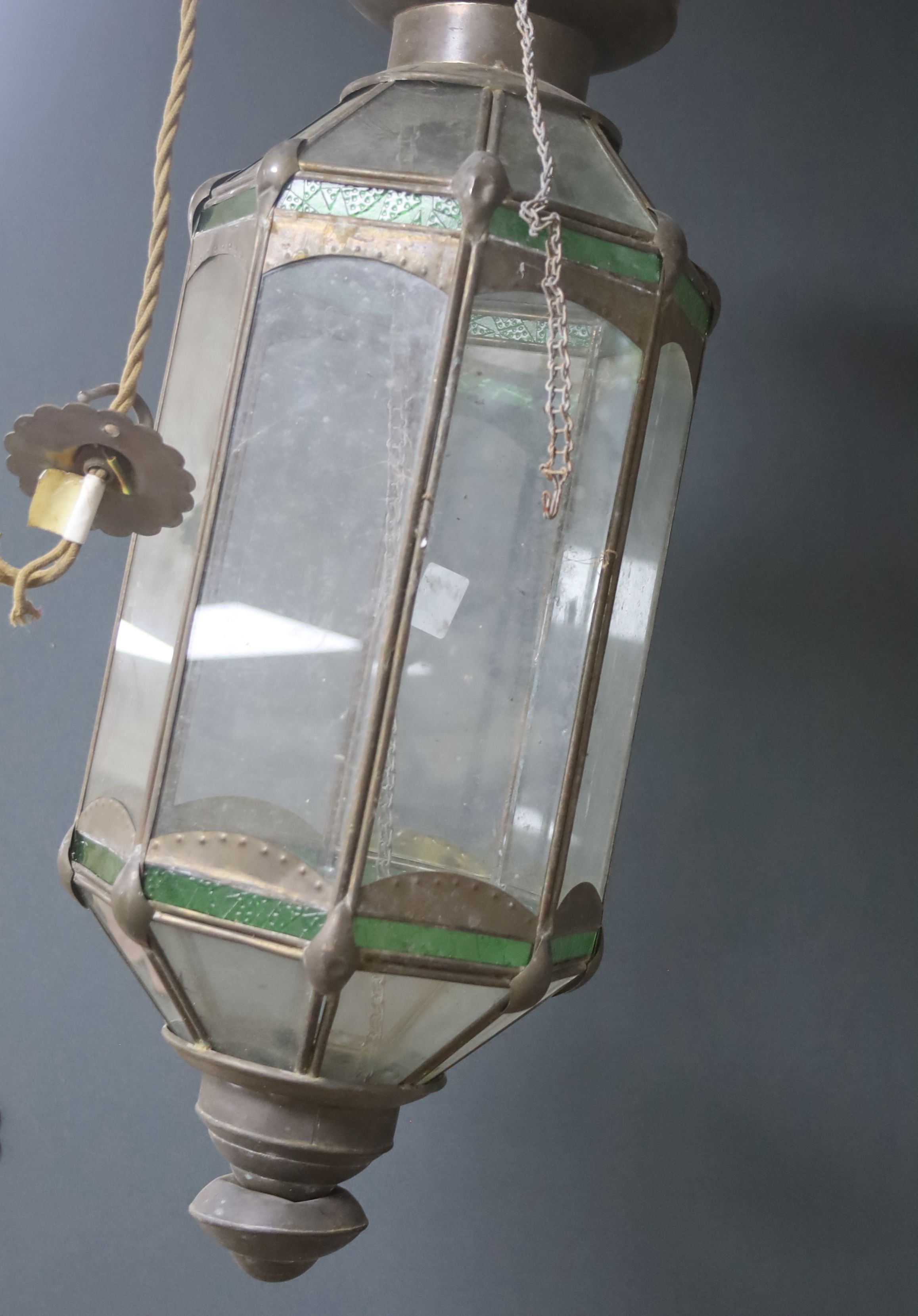 Two Moorish style lanterns